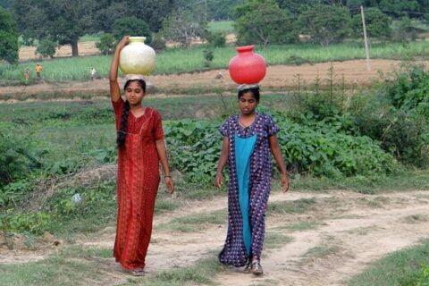 Two Best Friends Story of water pot