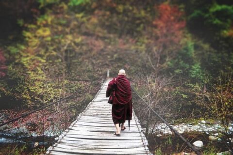 Monk Advice traveling